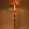 JUURI Stehlampe aus Mazel Holzfurnier handgefertigte Holz Stehlampe