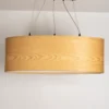 Handgefertigte AURINKO Pendelleuchte aus Kiefernholz