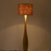 VIRTA wooden floor lamp root veneer full view wide design lamp