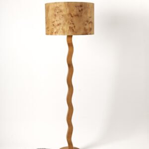 Moderne Holz Stehlampe handgefertigt