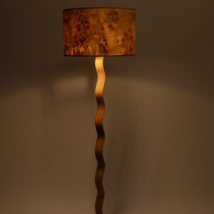 KAARME Stehlampe aus Mazel Holzfurnier