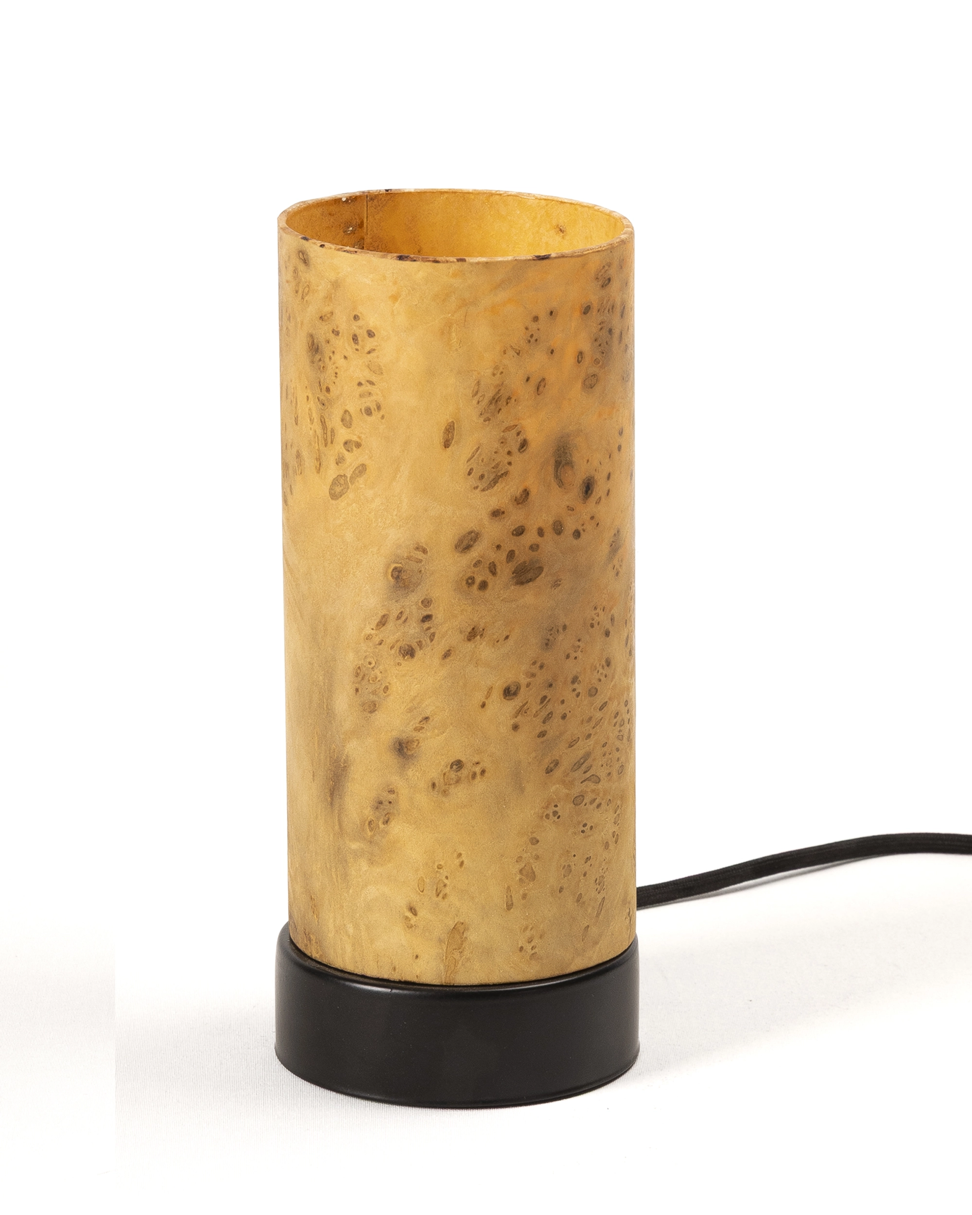 LIEKKI Laurel Holz Tischlampe 20 cm modern design