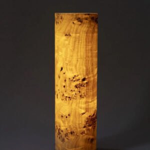 handmade mazel wood floor lamp 60 cm natural veneer modern design