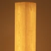 Minimalistische LED Stehleuchte aus Holz – NUOTIO Design Stehlampe aus Kiefernholzfurnier