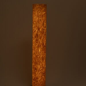 handmade root wood floor lamp 120 cm tall sculptural design