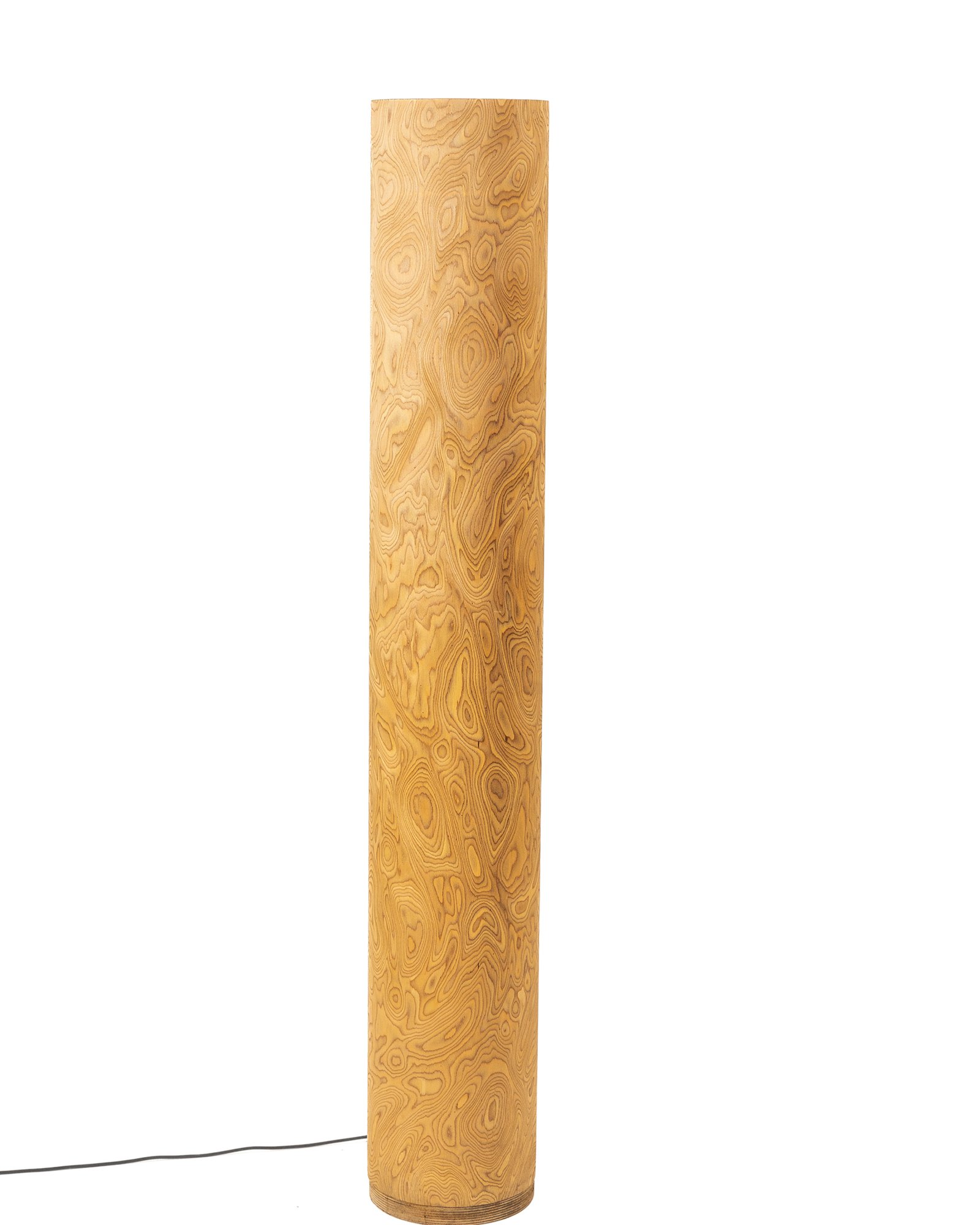 tall root wood floor lamp 120 cm modern interior ambient lighting