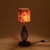 handmade wooden table lamp