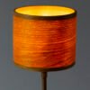 Moderne Tischleuchte aus Eiche Furnier – Torni Designlampe aus Holz