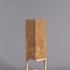 lampe de table en frêne design moderne veinage naturel
