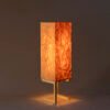 tuli tischlampe aus wurzelholz furnier handgefertigt natürliche design lampe