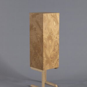 tuli handgemachte tischlampe aus wurzelholz furnier für schlafzimmer warmes licht