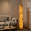 unique handmade root wood floor lamp 120 cm artistic design