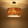 lampe suspension bois 60 cm