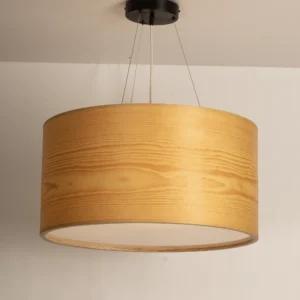 VALO Pendelleuchte Kiefernholz 60 cm LED Design Hängelampe 4