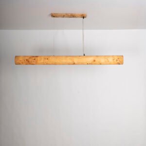 PUTKI Pendelleuchte aus Mazel Holzfurnier