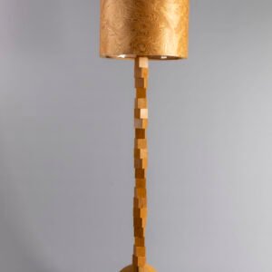 detalle chapa de raíz artificial lámpara JUURI textura natural