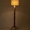 JUURI Stehlampe aus Eiche Holz 165 cm handgefertigte Holz Stehlampe modernes Design