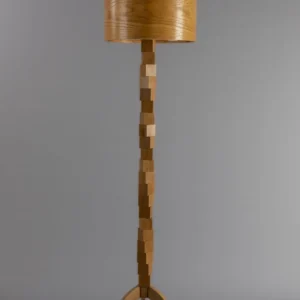 JUURI Stehlampe Wurzelholz handgefertigte Holz Stehlampe aus Eiche