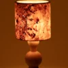 TAKKA Holz Tischlampe im Wohnzimmer Einsatz