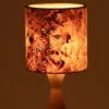 LED Holztischlampe TIKKU aus Mazel Furnier mit warmer Lichtwirkung